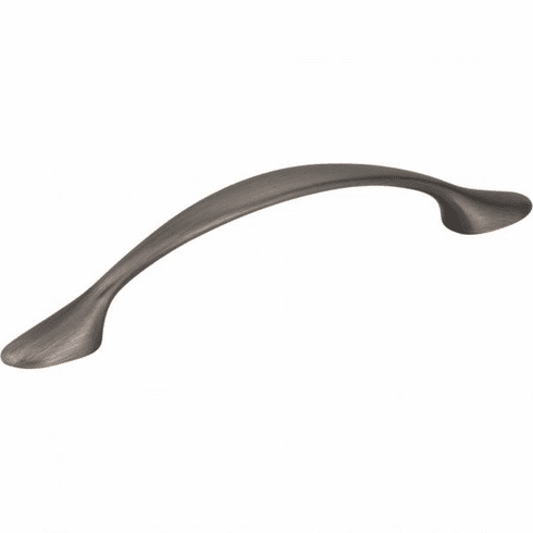 Elements 80814-BNBDL 96 mm Center-to-Center Brushed Pewter Arched Somerset Cabinet Pull
