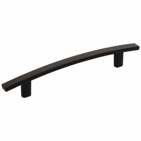 Elements 859-128MB 128 mm Center-to-Center Matte Black Square Thatcher Cabinet Bar Pull