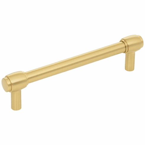 Jeffrey Alexander 885-128BG 128 mm Center-to-Center Brushed Gold Hayworth Cabinet Bar Pull