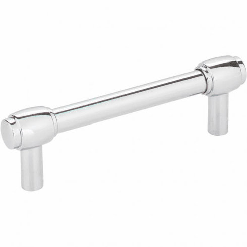 885-96PC 96 mm Center-to-Center Polished Chrome Hayworth Cabinet Bar Pull