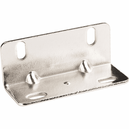 Hardware Resources 9015 3/4" x 3/4" x 2" Bright Nickel Universal Angle Bracket