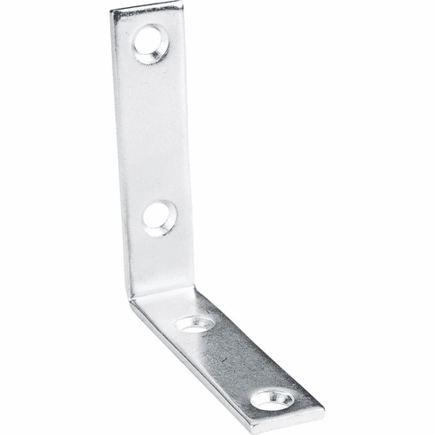 Hardware Resources 9214 2-1/2" x 2-1/2" Zinc Plated Corner Brace