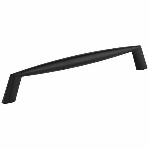 988-160MB 160 mm Center-to-Center Matte Black Zachary Cabinet Pull