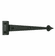 Acorn AIVBQ 6-1/4" Strap Hinge, 3/4" Offset UPC: 052763805095 - pair