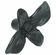 Acorn APQBP Black Dogwood Cabinet Knob UPC: 052763209718