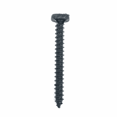 Acorn AQ7BZ #8 x 1-1/2" Pyramid head slotted screw, Black, Box 1,000 UPC: 052763054981 - sold 1,000 per box