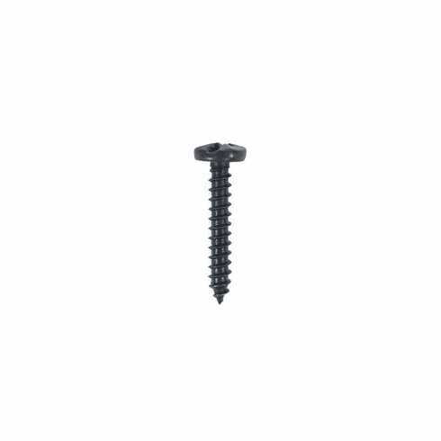 Acorn ASFBZ #8 x 1" Pyramid head combo slot screw, Black Stainless Steel, Box 1,000 UPC: 052763309364 - sold 1,000 per box