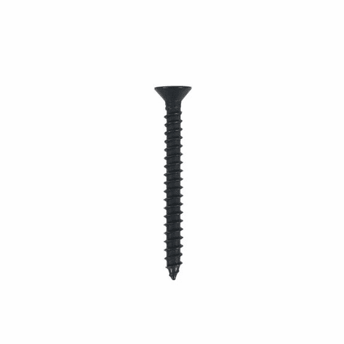 Acorn ASJB9 #7 x 1-1/2" Flat head phillips screw, Black Stainless Steel, Box 100 UPC: 052763309401 - sold 100 per box