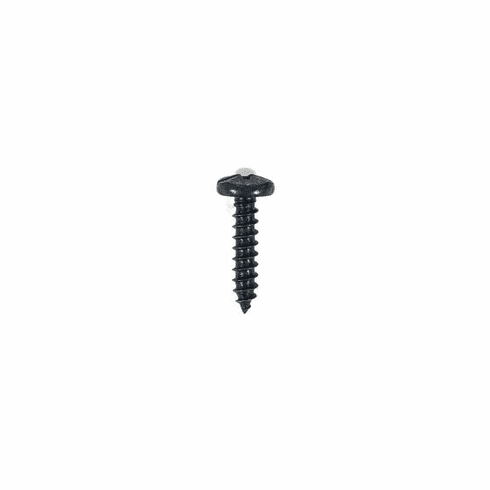 Acorn ASRB9 #8 x 3/4" Pyramid head combo slot screw, Black Stainless Steel, Box 100 UPC: 052763294684 - sold 100 per box