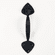 Acorn AT7BR Smooth Spade Combination Rim Latch UPC: 052763009578 - 1 set