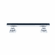 Acorn AZC202-4-POL Deco Nouveau Pull Smooth Iron - Black (Each)