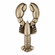 Acorn DP8AP Lobster Cabinet Knob, Antique Brass UPC: 052763811478