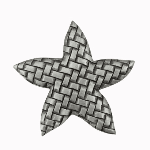 Acorn DP9PP Woven Star Cabinet Knob, Antique Pewter UPC: 052763811515