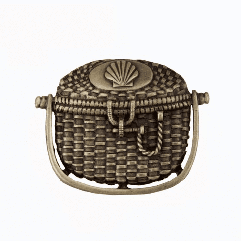 Acorn DPBAP Nantucket Basket Cabinet Knob, Antique Brass UPC: 052763811584