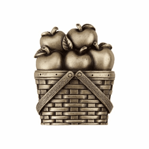 Acorn DQAAP Apple Basket Cabinet Knob, Antique Brass UPC: 052763812161