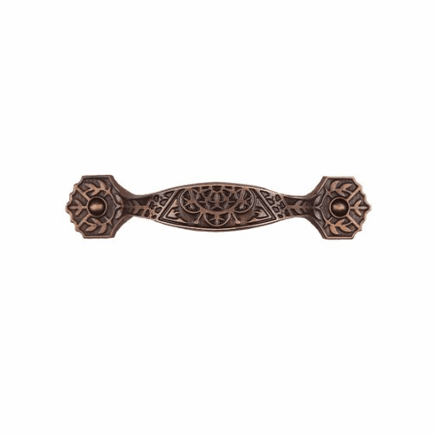 Acorn DQNAP Royal Scroll Drawer Pull, Antique Brass UPC: 052763815384