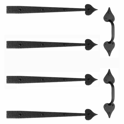 Acorn GAR1A Small Heart Garage Door Hardware Kit UPC: 052763810631 - 1 set