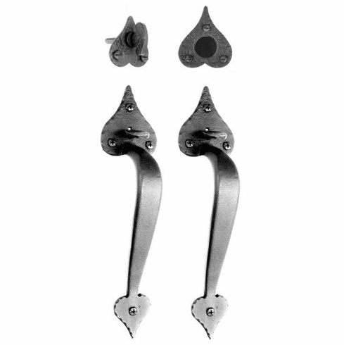 Acorn RT4BD Cast Rough Heart Double Handle Dummy Set UPC: 052763069992 - 1 set