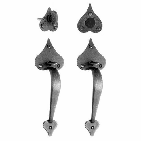 Acorn RT6BD Cast Large Rough Heart Double Handle Dummy Set UPC: 052763070141 - 1 set