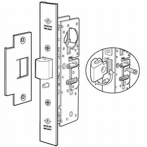 ADAMS RITE 4920AN-46-602-313 4920An Heavy Duty Deadlatch (Ansi Size) 4920AN46602313 4920AN 46 602 313