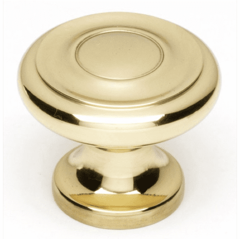 Alno A1047-PB 1" Knob, Polished Brass UPC: 785584147012