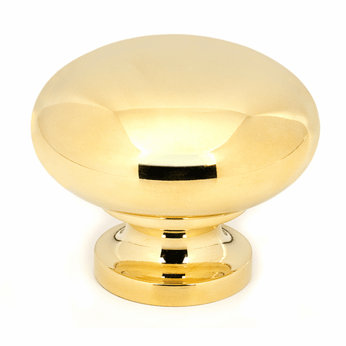 Alno A1135-PB/NL 1 1/4" Knob, Unlacquered Brass UPC: 785584033452