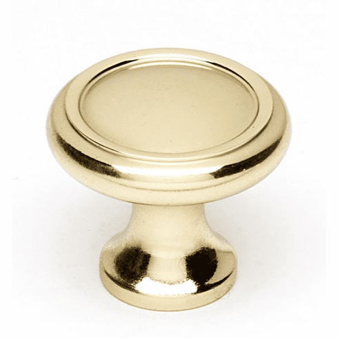 Alno A1150-PB 1" Knob, Polished Brass UPC: 785584115042