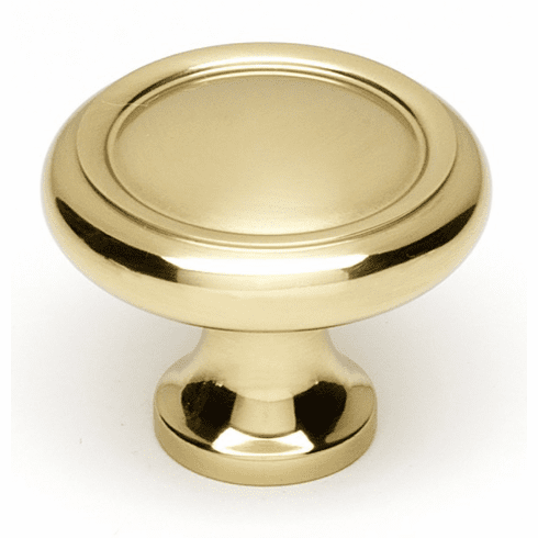 Alno A1151-PB 1 1/4" Knob, Polished Brass UPC: 785584151019