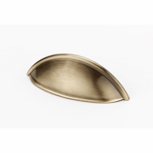 Alno A1355-AE 3 1/2" Cup Pull, Antique English UPC: 785584025051