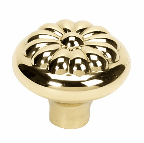 Alno A1452-PB Bella 1 1/2" Knob, Polished Brass UPC: 785584026966