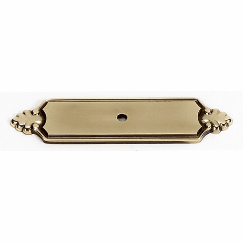 Alno A1454-PA Bella 4 1/4" Backplate, Polished Antique UPC: 785584027611