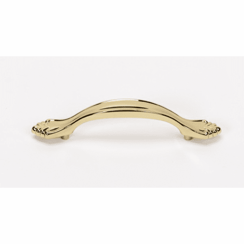 Alno A1456-35-PB Bella 3 1/2" Pull, Polished Brass UPC: 785584027017