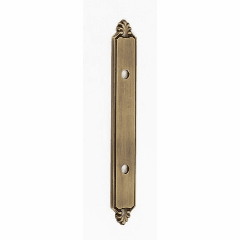 Alno A1458-35-AE Bella 7 1/4" Backplate, Antique English UPC: 785584027741
