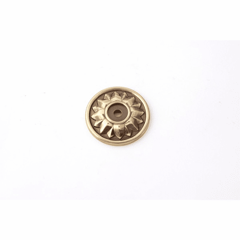Alno A1473-PA Fiore 1 5/8" Backplate, Polished Antique UPC: 785584027970