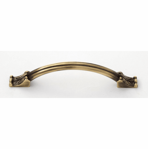 Alno A1476-4-PA Fiore 4" Pull, Polished Antique UPC: 785584000706