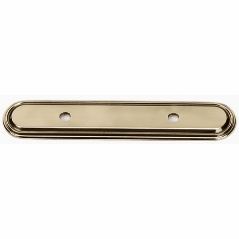 Alno A1508-35-PA Venetian 7 1/4" Backplate, Polished Antique UPC: 785584042652