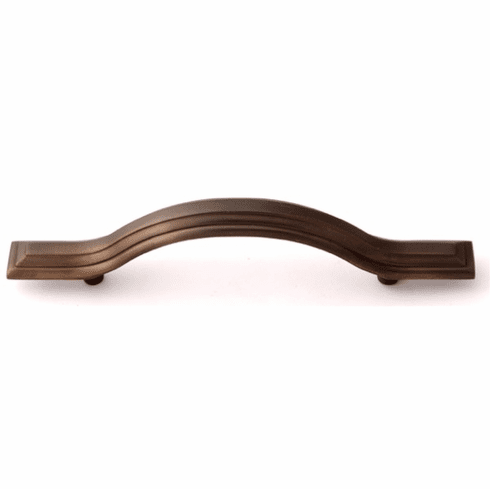Alno A1515-35-CHBRZ Geometric 3 1/2" Pull, Chocolate Bronze UPC: 785584509445