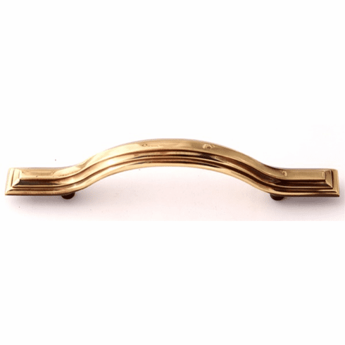 Alno A1515-35-PA Geometric 3 1/2" Pull, Polished Antique UPC: 785584033506