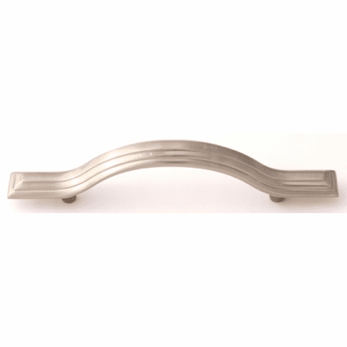 Alno A1515-35-SN Geometric 3 1/2" Pull, Satin Nickel UPC: 785584030895
