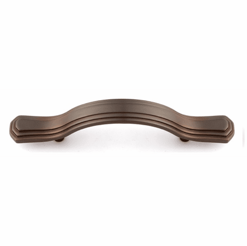 Alno A1516-3-CHBRZ Geometric 3" Pull, Chocolate Bronze UPC: 785584509469