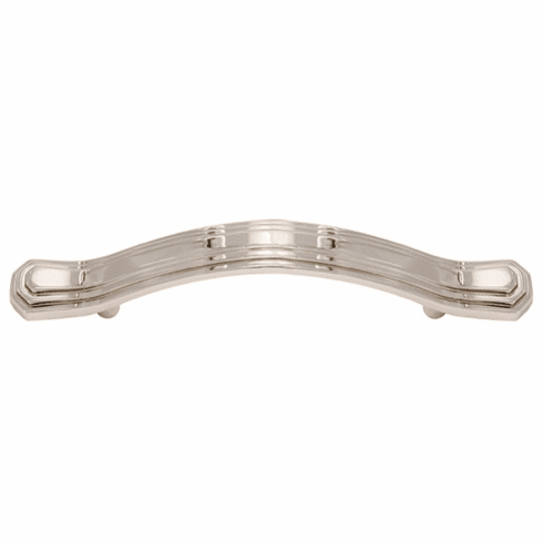 Alno A1517-35-PN Geometric 3 1/2" Pull, Polished Nickel UPC: 785584033636