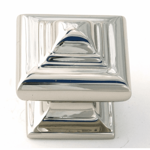 Alno A1520-PC Geometric 1 1/4" Knob, Polished Chrome UPC: 785584030765