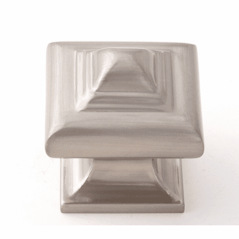 Alno A1520-SN Geometric 1 1/4" Knob, Satin Nickel UPC: 785584030901