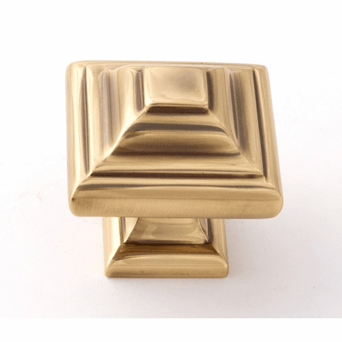 Alno A1525-PA Geometric 1 1/4" Knob, Polished Antique UPC: 785584033704