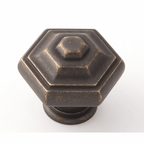Alno A1530-BARC Geometric 1 1/4" Knob, Barcelona UPC: 785584509537