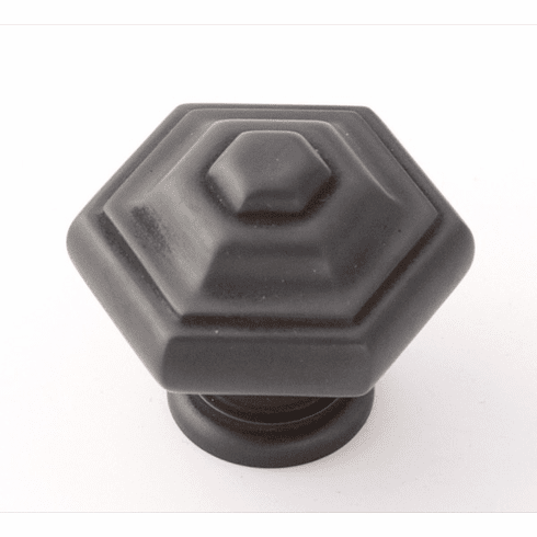 Alno A1530-BRZ Geometric 1 1/4" Knob, Bronze UPC: 785584033728