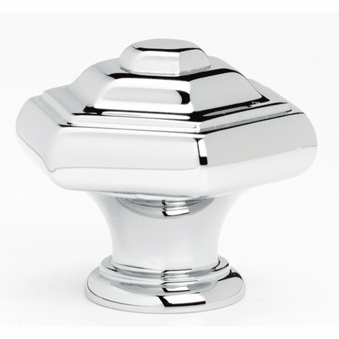 Alno A1530-PC Geometric 1 1/4" Knob, Polished Chrome UPC: 785584030789