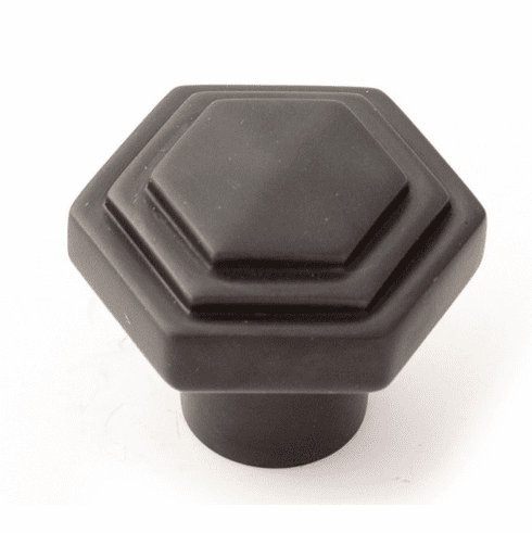 Alno A1535-BRZ Geometric 1 1/4" Knob, Bronze UPC: 785584033759