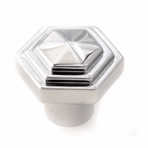 Alno A1535-PC Geometric 1 1/4" Knob, Polished Chrome UPC: 785584030796