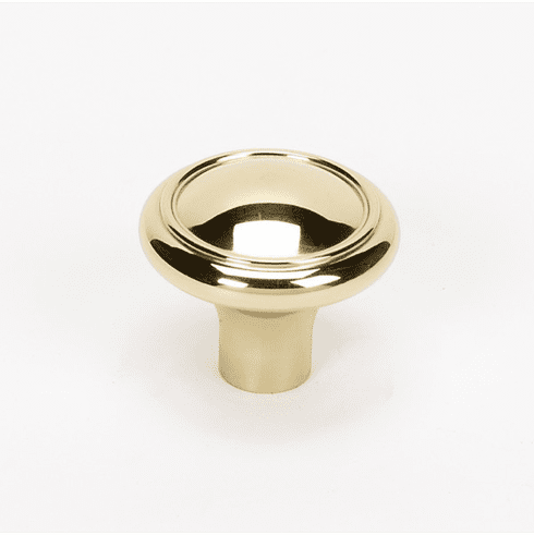 Alno A1562-PB Classic Traditional 1 1/2" Knob, Polished Brass UPC: 785584003134